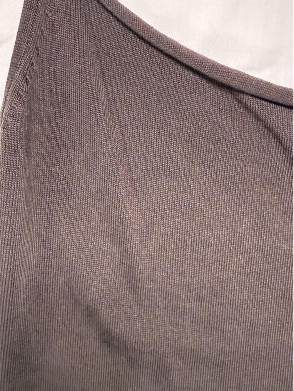 Banana Republic Brown tank top with tie detail. Size XL - Picture 2 of 8